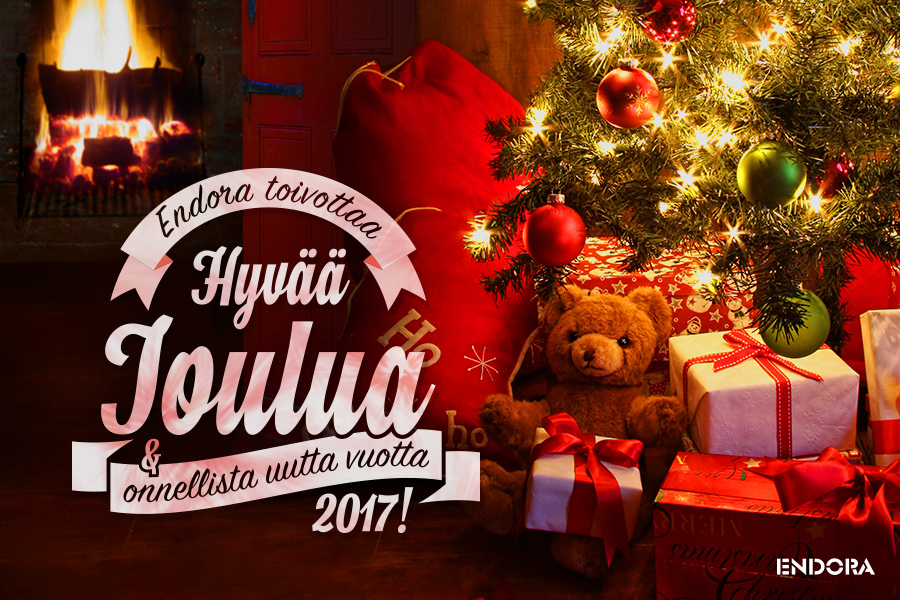 Endora toivottaa hyvää joulua